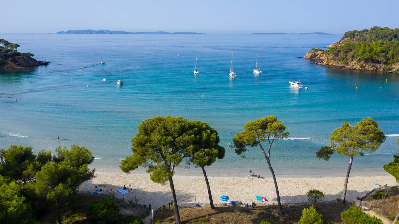 La plage de l’Estagnol, cadre du projet Les Néréïdes